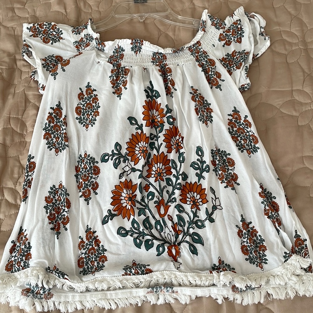Boho style top